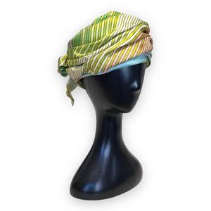 Christian Dior Vintage Chapeaux Paris-New York Wrap Style Hat